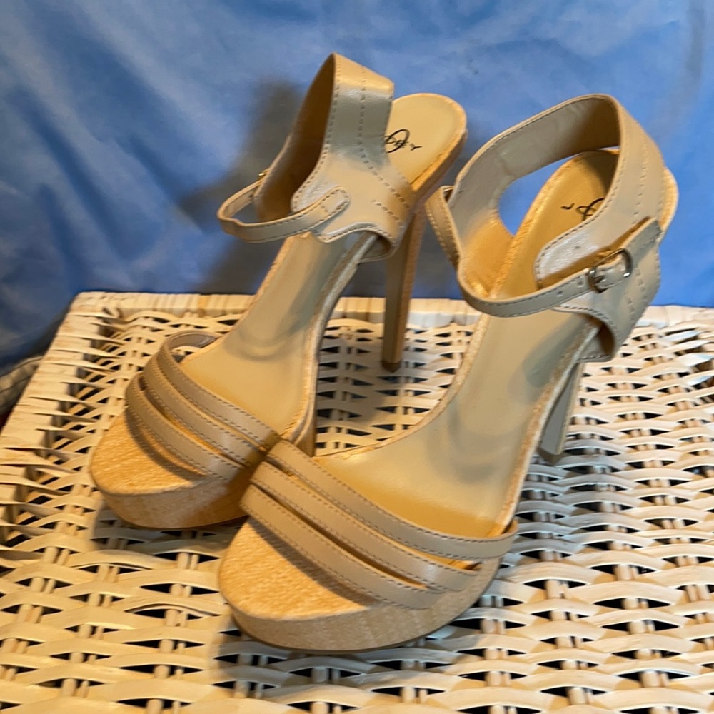 Joey O open toe high heels